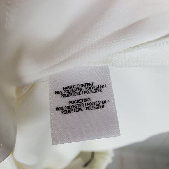 Derek Lam 10 Crosby Womens Pull On Crepe Pants Size 4 Cream Pleat Pockets Dress - Picture 13 of 16